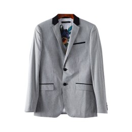 SKMS015   訂購單排扣   修身千鳥格紋西裝外套   春裝新款折扣男裝  千島紋 SKMS015   訂購單排扣   修身千鳥格紋西裝外套   春裝新款折扣男裝  千島紋